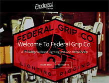 Tablet Screenshot of federalgripco.com